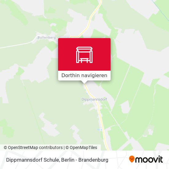 Dippmannsdorf Schule Karte