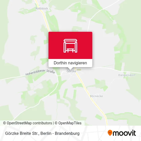 Görzke Breite Str. Karte