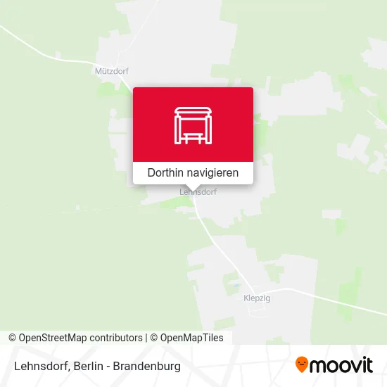 Lehnsdorf Karte