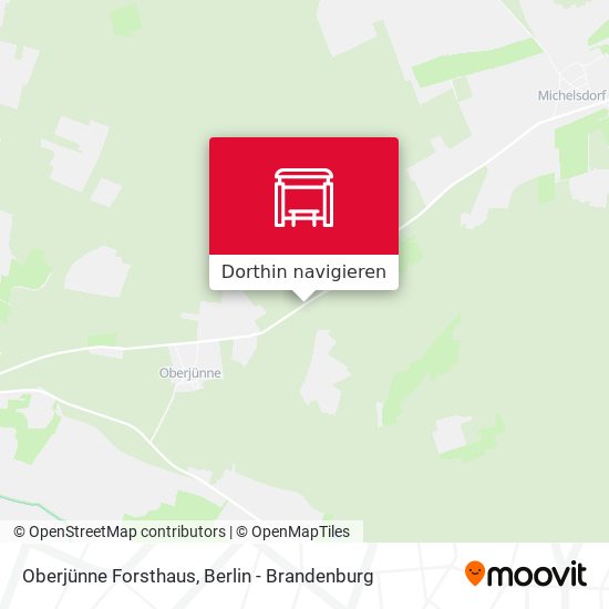 Oberjünne Forsthaus Karte