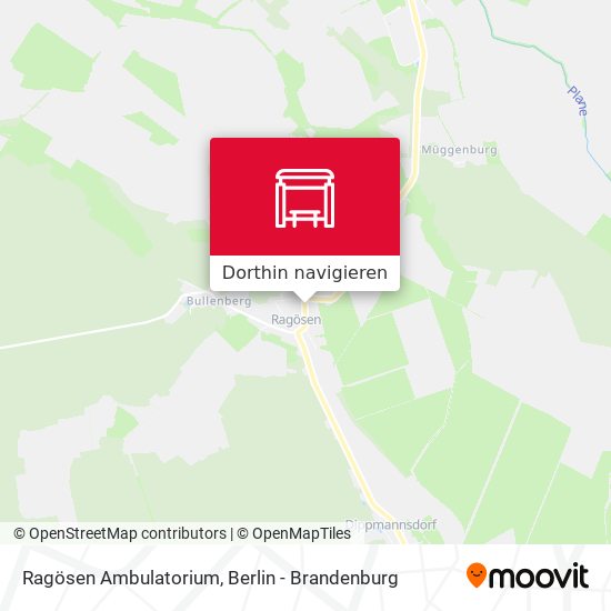 Ragösen Ambulatorium Karte
