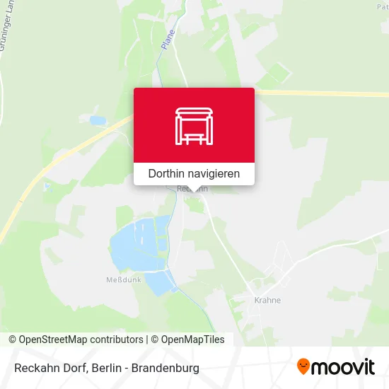 Reckahn Dorf Karte