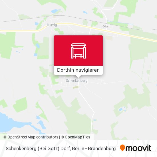 Schenkenberg (Bei Götz) Dorf Karte