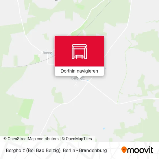Bergholz (Bei Bad Belzig) Karte