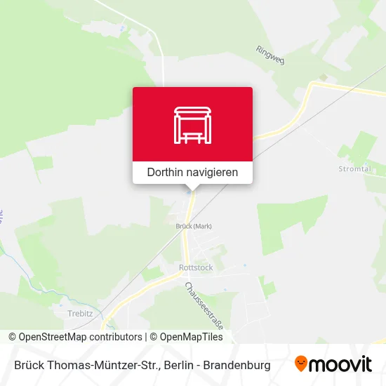 Brück Thomas-Müntzer-Str. Karte