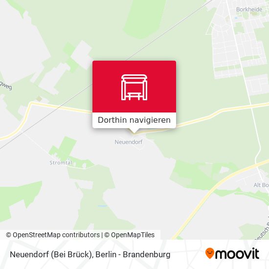 Neuendorf (Bei Brück) Karte