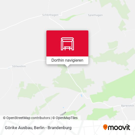 Görike Ausbau Karte
