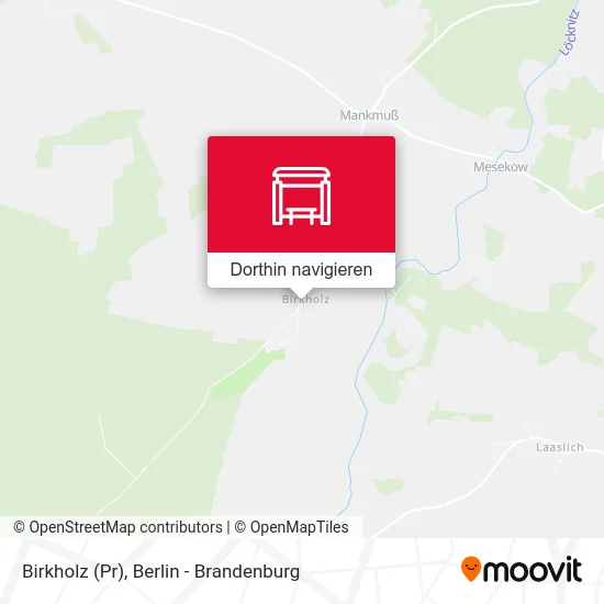 Birkholz (Pr) Karte