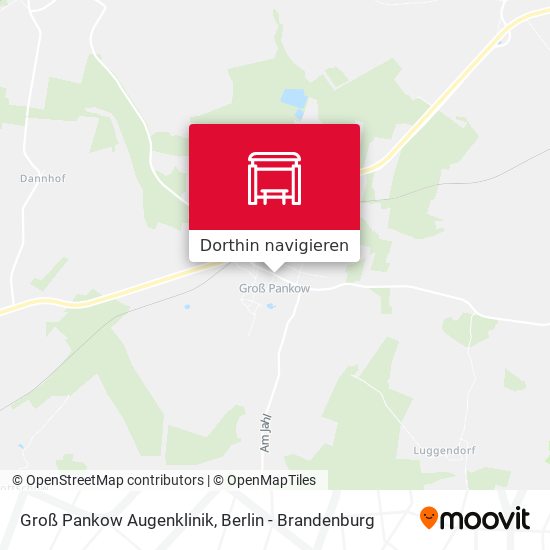 Groß Pankow Augenklinik Karte