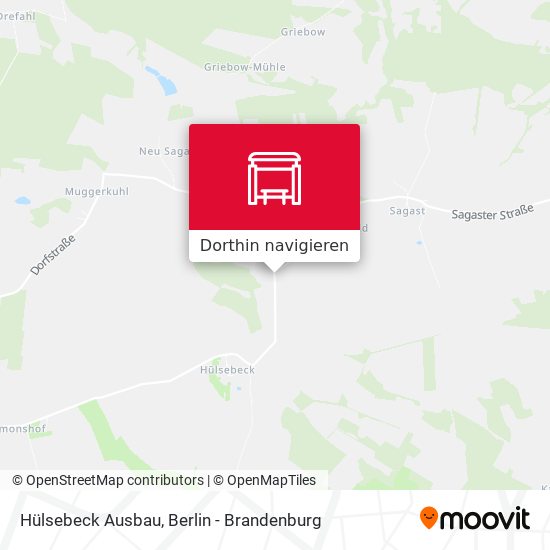 Hülsebeck Ausbau Karte