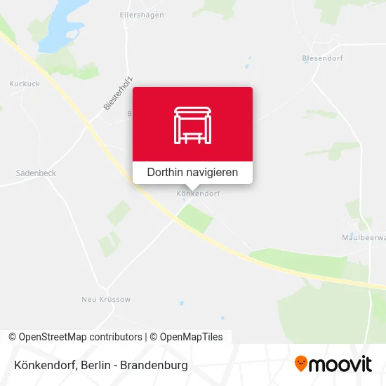 Könkendorf Karte