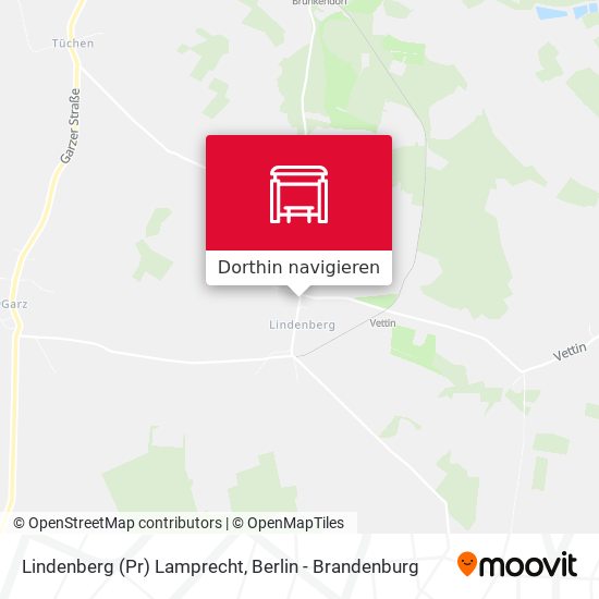Lindenberg (Pr) Lamprecht Karte