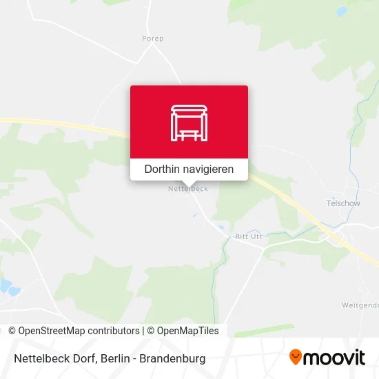 Nettelbeck Dorf Karte