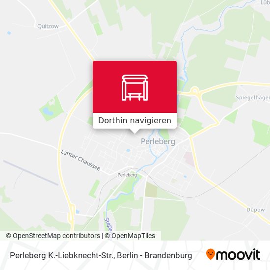 Perleberg K.-Liebknecht-Str. Karte
