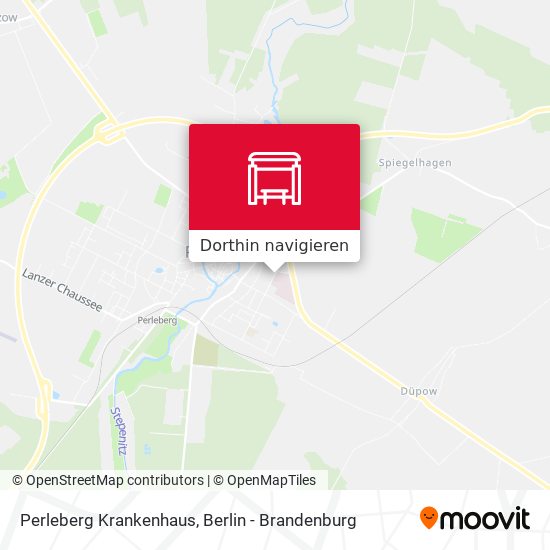 Perleberg Krankenhaus Karte