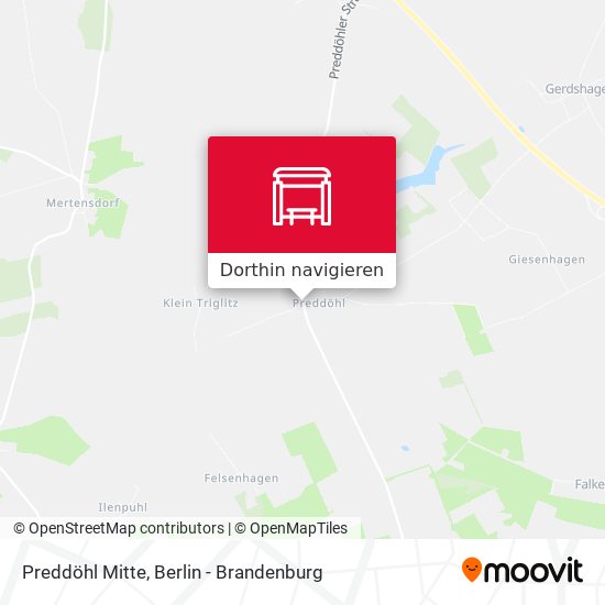 Preddöhl Mitte Karte