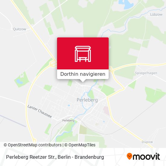 Perleberg Reetzer Str. Karte