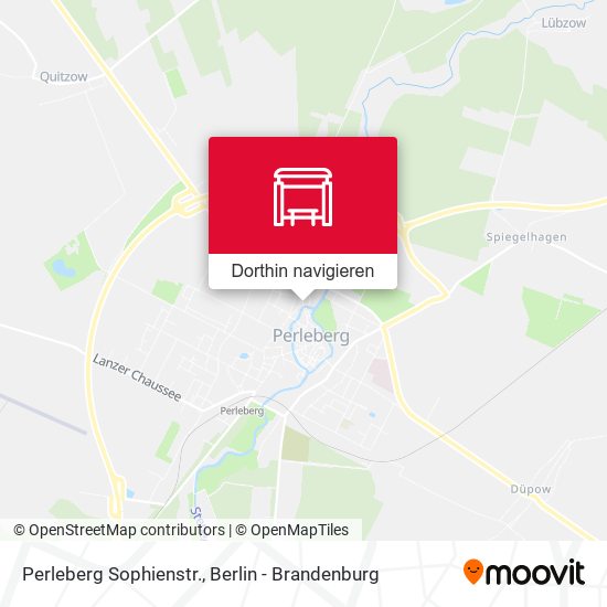 Perleberg Sophienstr. Karte