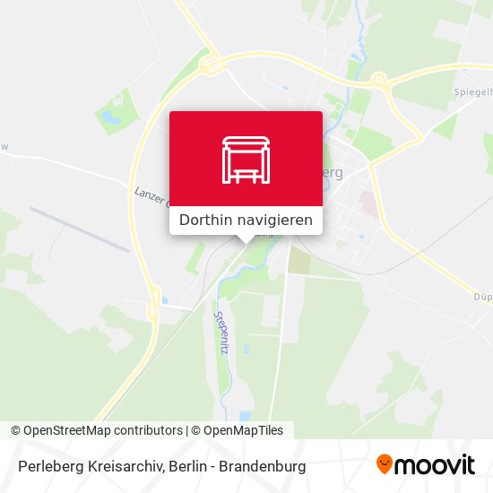 Perleberg Kreisarchiv Karte