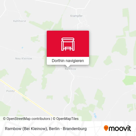 Rambow (Bei Kleinow) Karte