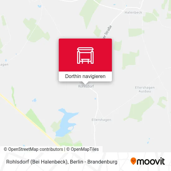 Rohlsdorf (Bei Halenbeck) Karte