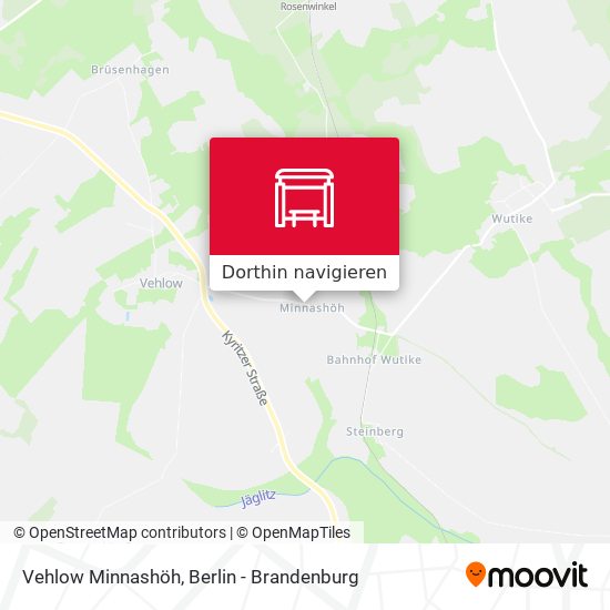Vehlow Minnashöh Karte