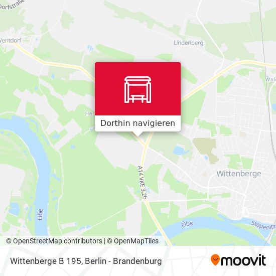 Wittenberge B 195 Karte