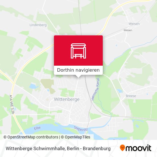 Wittenberge Schwimmhalle Karte