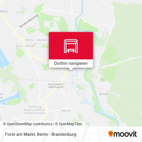 Forst am Markt Karte