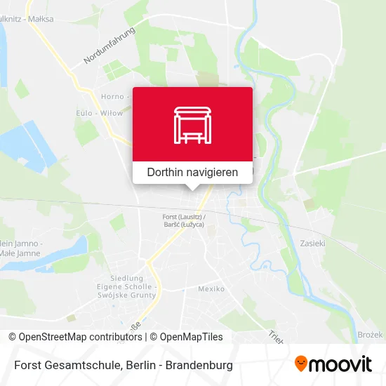 Forst Gesamtschule Karte