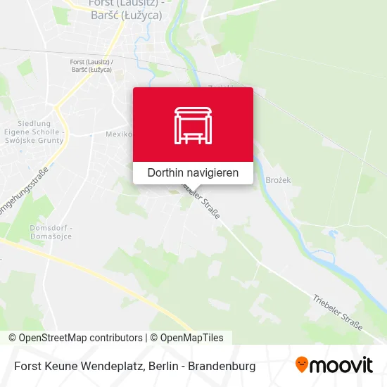 Forst Keune Wendeplatz Karte