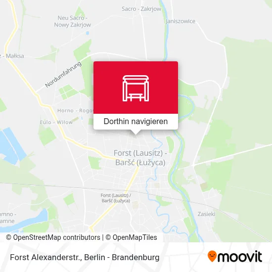 Forst Alexanderstr. Karte