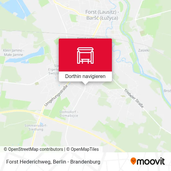 Forst Hederichweg Karte