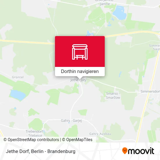 Jethe Dorf Karte