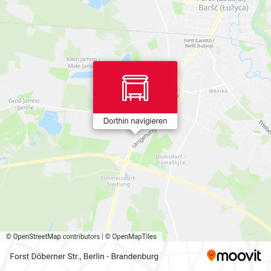 Forst Döberner Str. Karte