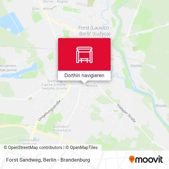 Forst Sandweg Karte