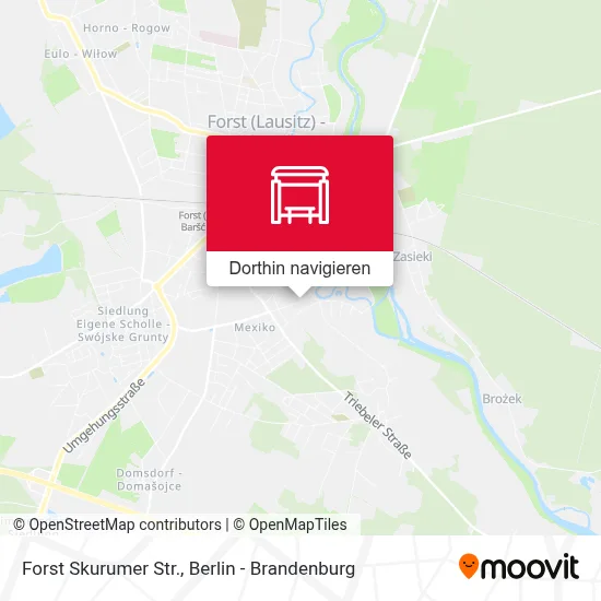 Forst Skurumer Str. Karte