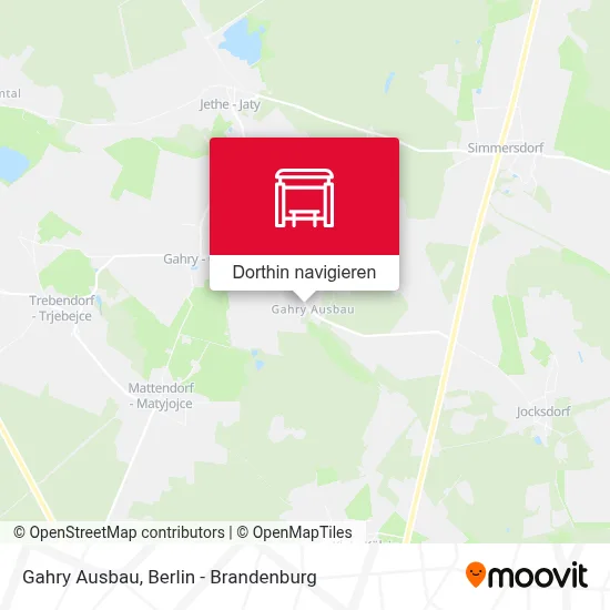 Gahry Ausbau Karte