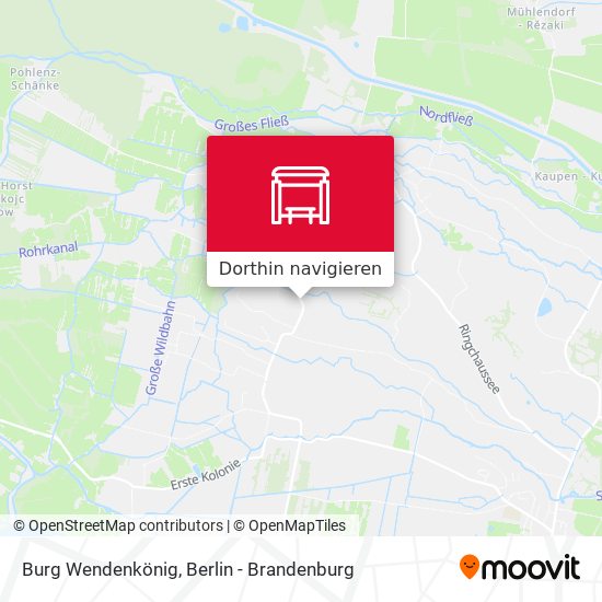 Burg Wendenkönig Karte