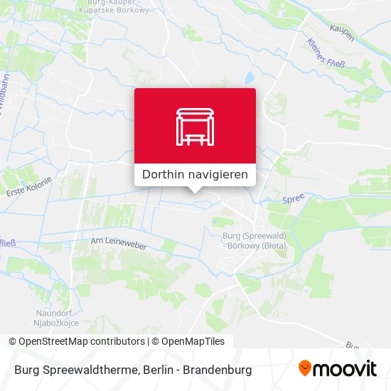 Burg Spreewaldtherme Karte