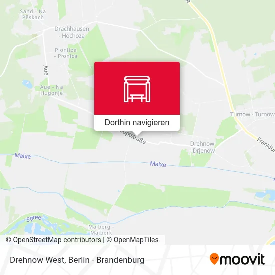 Drehnow West Karte