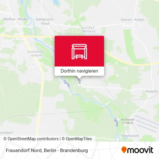 Frauendorf Nord Karte
