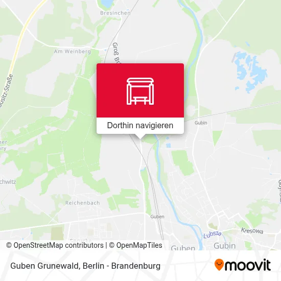 Guben Grunewald Karte