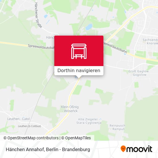 Hänchen Annahof Karte