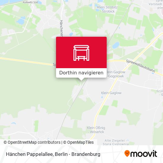 Hänchen Pappelallee Karte