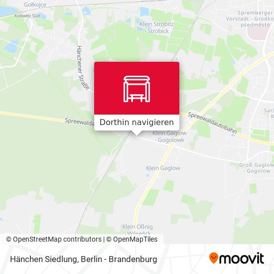 Hänchen Siedlung Karte