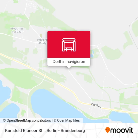 Karlsfeld Blunoer Str. Karte