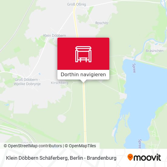 Klein Döbbern Schäferberg Karte
