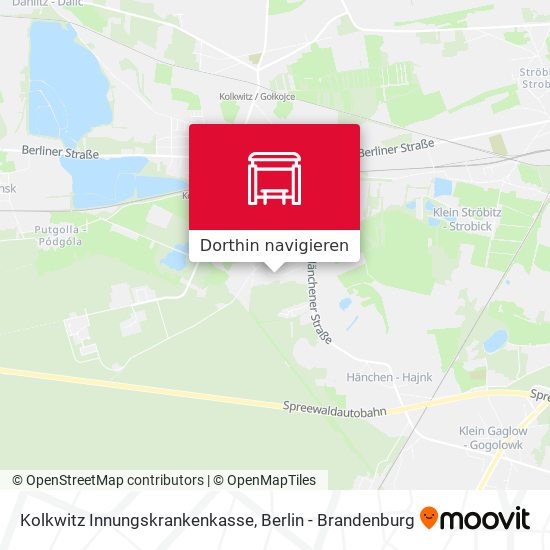 Kolkwitz Innungskrankenkasse Karte