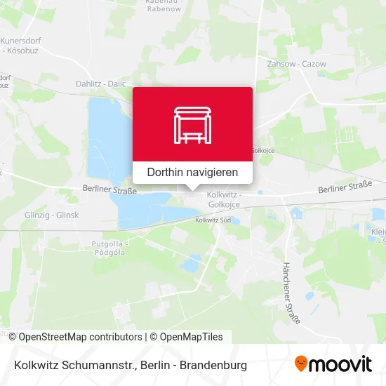 Kolkwitz Schumannstr. Karte